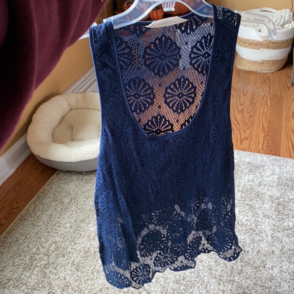 Navy Tank Top